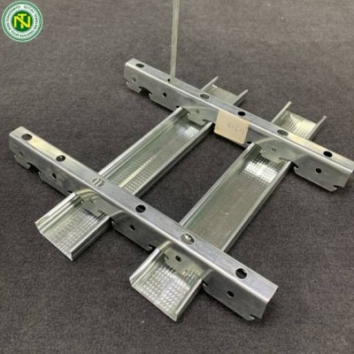 Galvanized Light Steel Keel Gyprock Metal Channel Frame For False Ceiling