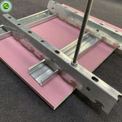 Guangzhou high quality gypsum  false suspended  ceiling  c   channel price