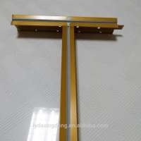 GOLDEN COLOR MIDDLE CROSS LINE TEE CEILING GEID